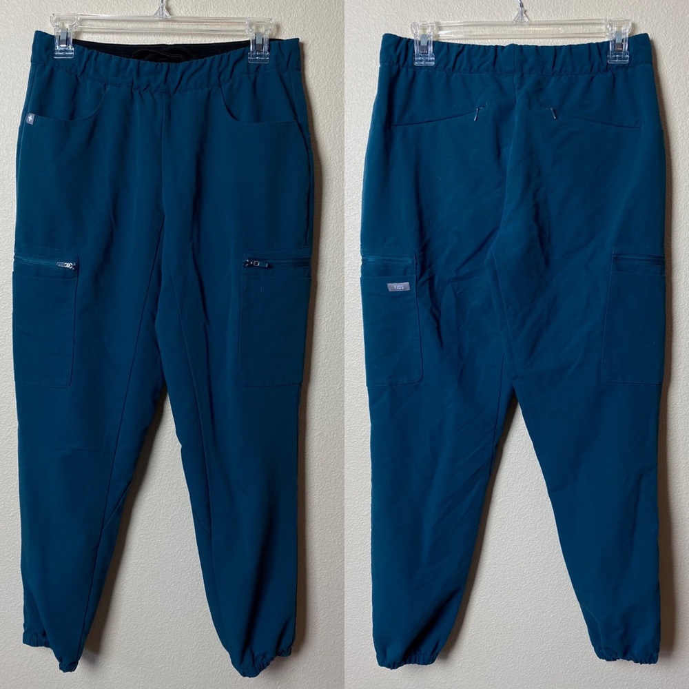 FIGS Scrubs Lima Pant S - Caribbean Blue